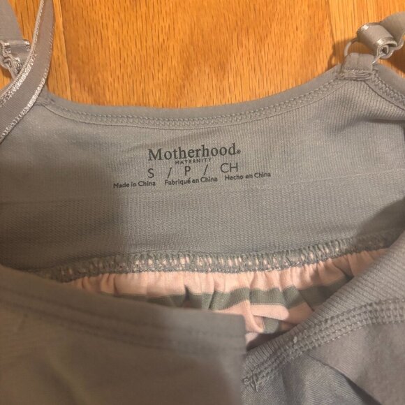 Motherhood Women's Maternity Dress Sleeveless Gray Pink Size Small - Picture 7 of 8